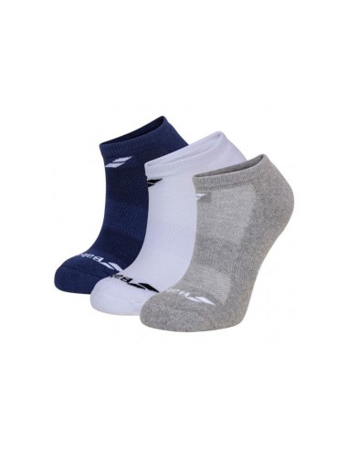 Babolat -Lot de 3 paires de chaussettes invisibles Babolat 5ua1461 1033
