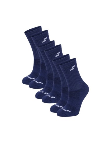 Babolat -Babolat 3 Pairs Pack Junior Sock 5ja1371 1033