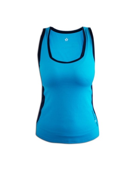 Black Crown -Black Crown Calella Turquoise-Navy T-shirt