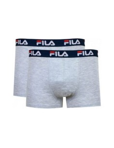 FILA -Pack 2 Fila Boxer Cinzento Claro Preto Fu5142/2 400