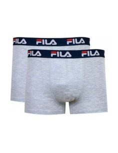 FILA -Pack 2 Boxer Fila Light Gray Black Fu5142/2 400 2