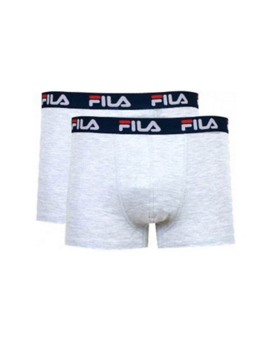 FILA -Pacote 2 Boxer Fila Branco Preto Fu5141/2 300