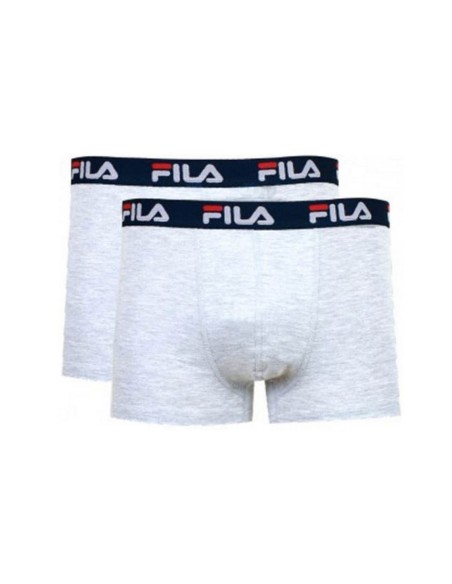FILA -Pack 2 Boxer Fila Blanco Negro Fu5141/2 300 FILA -Pack 2 Boxer Fila Blanco Negro Fu5141/2 300