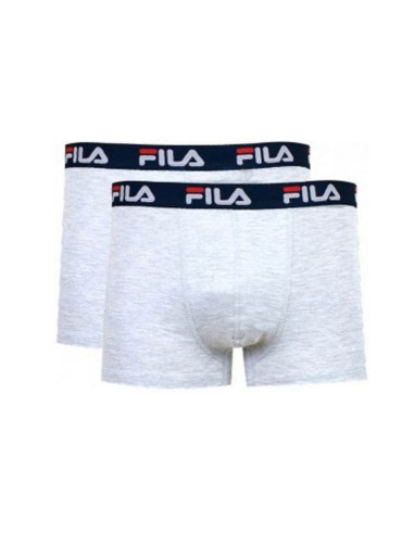 FILA -Pack 2 Boxer Fila Blanco Negro Fu5141/2 300