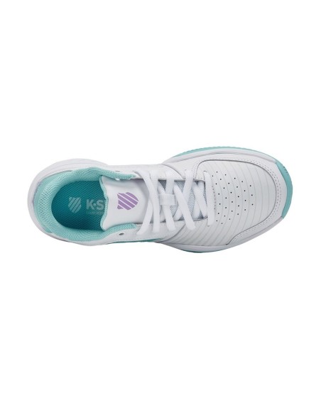 K SWISS -Kswiss Court Express Hb Blanco Azul Mujer K SWISS -Kswiss Court Express Hb Blanco Azul Mujer