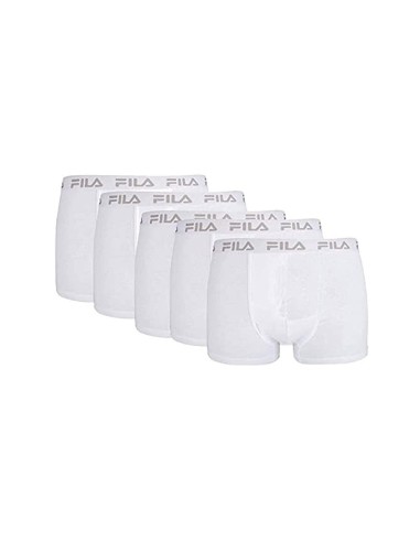 FILA -Pack 5 Boxer Fila Fu5004/5 300 Blanco