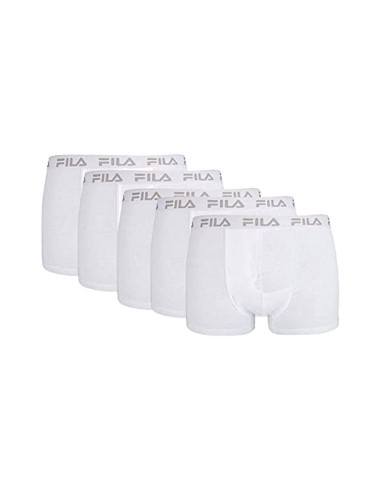 FILA -Pack De 5 Boxer Fila Blanco