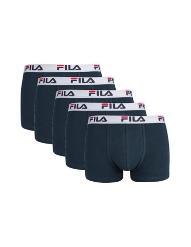 FILA -Pack 5 Boxers Fila Fu5016/5 321 Azul Marinho
