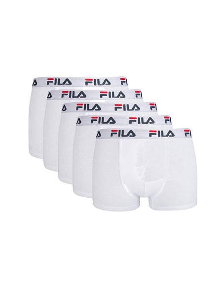 FILA -Pack 5 Boxer Fila Fu5016/5 300 White
