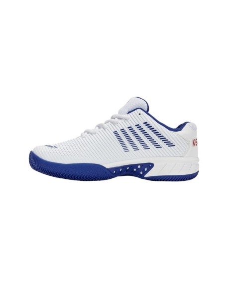 K SWISS -Kswiss Hypercourt Express 2 Hb Branco Azul K SWISS -Kswiss Hypercourt Express 2 Hb Branco Azul