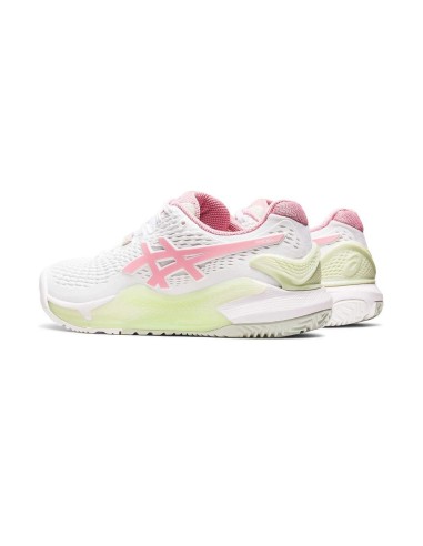 Asics -Zapatillas Asics Gel-Resolution 9 Padel 1042a245-100 Mujer