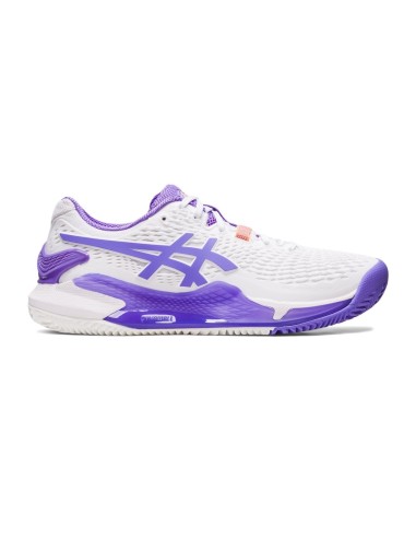 Asics -Zapatillas Asics Gel-Resolution 9 Clay 1042a224-101 Mujer