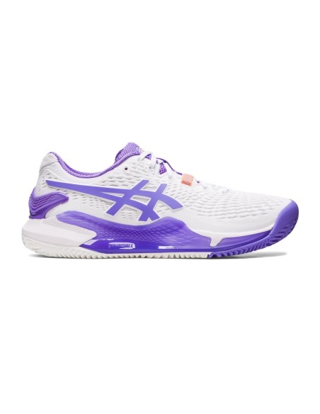 Asics -Zapatillas Asics Gel-Resolution 9 Clay 1042a224-101 Mujer