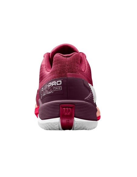 WILSON -Wilson Rush Pro 4.0 W Clay Wrs330750 Women's Shoes WILSON -Wilson Rush Pro 4.0 W Clay Wrs330750 Women's Shoes