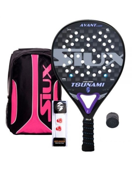 Siux -Protector Transparente Siux Logo Negro