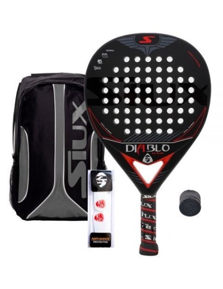 Siux -Protector Transparente Siux Logo Negro