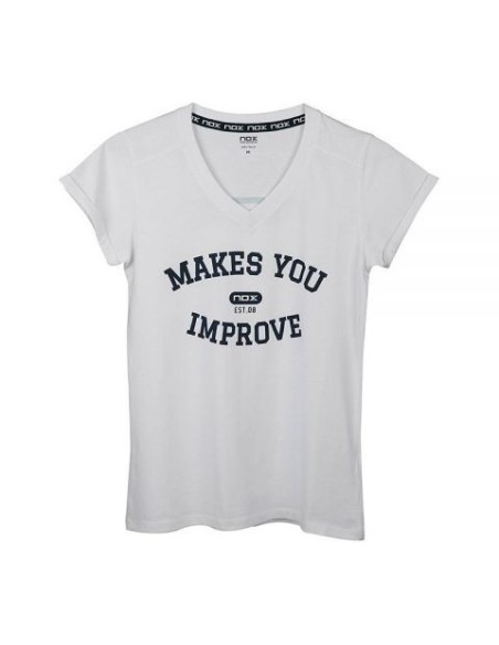 Nox -Nox Camiseta Basic Nox Blanca Mujer T18mcabnbl