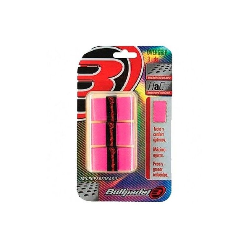 Bullpadel -OVERGRIP Bullpadel GB-1201 ROSA FLÚOR
