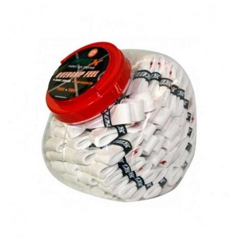 Bullpadel -Barca Overgrip Touch Bianco 120 Ud